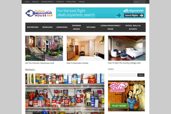 Magazon theme site design template sample