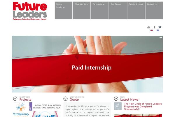 One Touch theme site design template sample