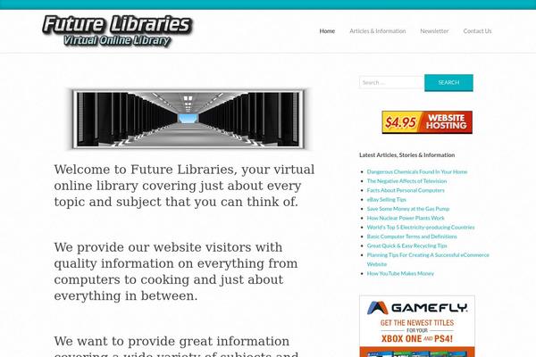 Chromatic theme site design template sample
