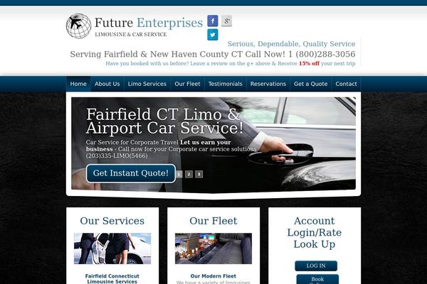 Future theme site design template sample