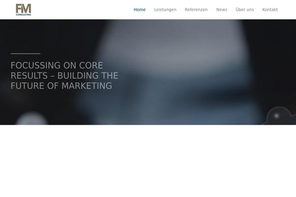 Corzo theme site design template sample