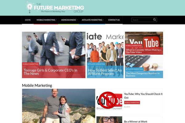 Performag theme site design template sample
