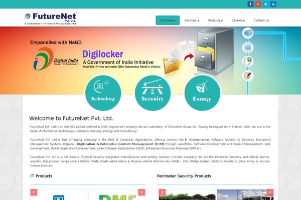 Site using Simple Testimonials plugin