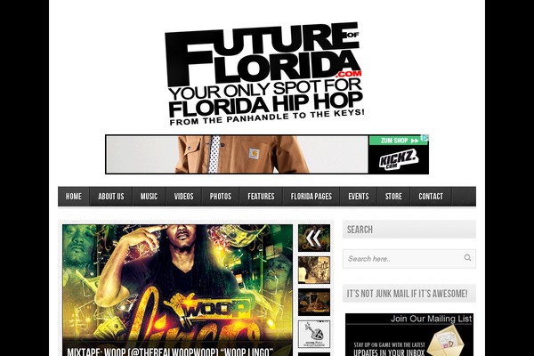 avenue theme site design template sample