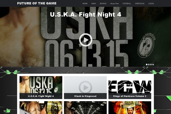 Focus theme site design template sample