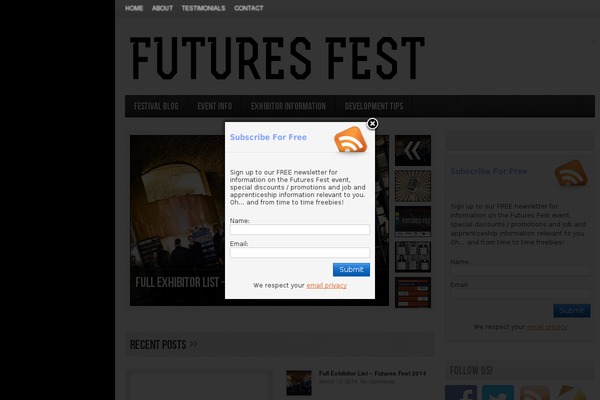 avenue theme site design template sample