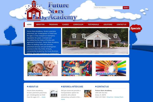Enterprise theme site design template sample