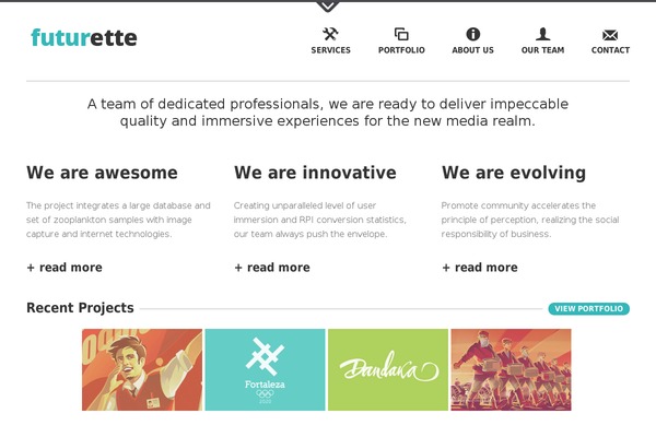 Daisho theme site design template sample