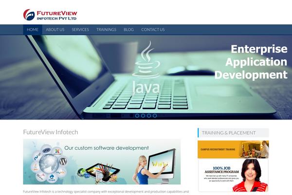 futureviewinfotech.com site used Accesspress