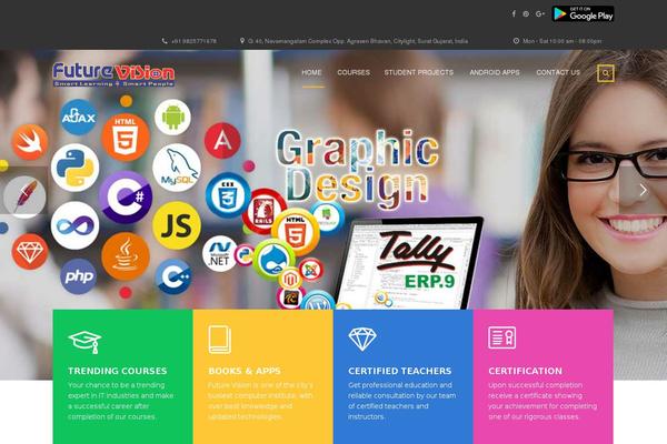 Eduma-child theme site design template sample