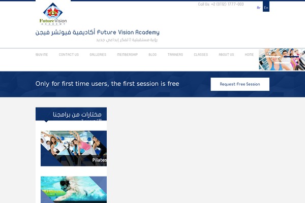 futurevisioneg.org site used Fitnesslife-wpl