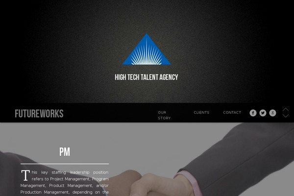 Full Frame theme site design template sample