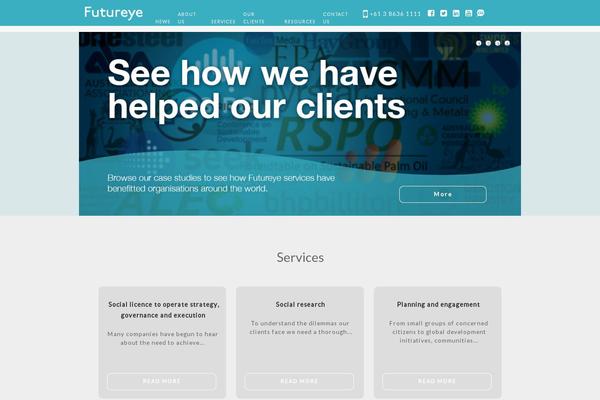 Future theme site design template sample
