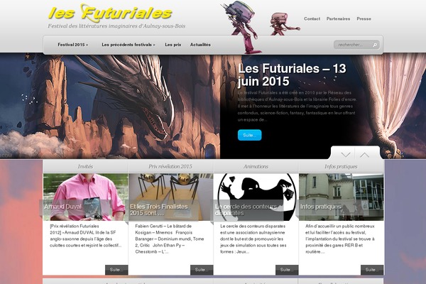 Site using 3D Tag Cloud plugin