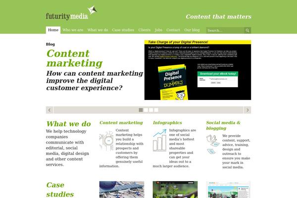 Whitelight theme site design template sample