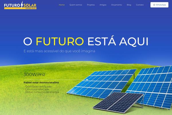 futurosolar.com.br site used Futurosolar