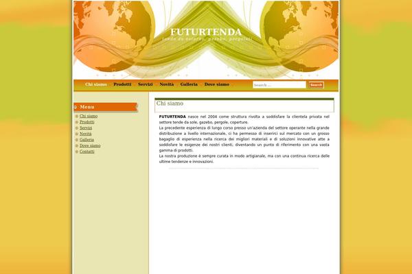 Corporate Globe theme site design template sample