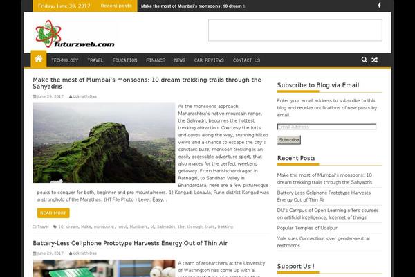 Site using Masterslidertar plugin