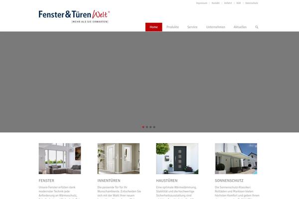 Enfold theme site design template sample