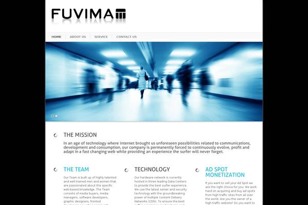 Modernize theme site design template sample