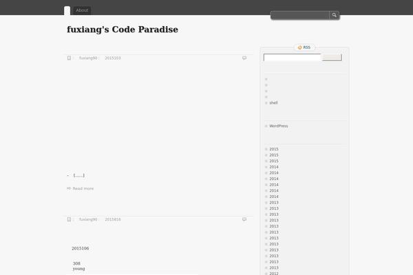 zBench theme site design template sample