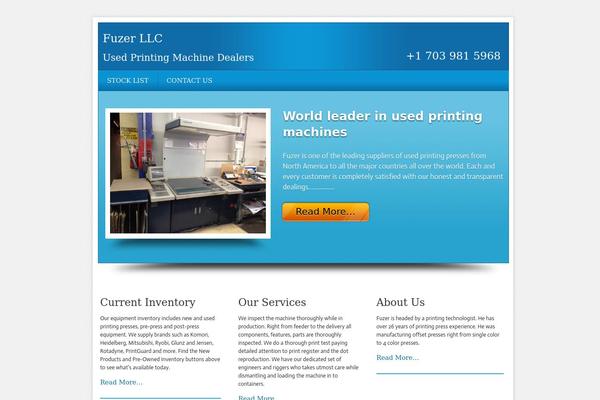 Local Business theme site design template sample