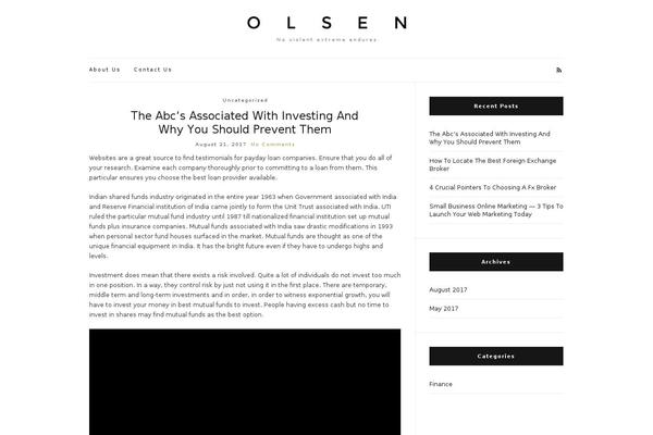fuzoku-fusen.com site used Olsen Light