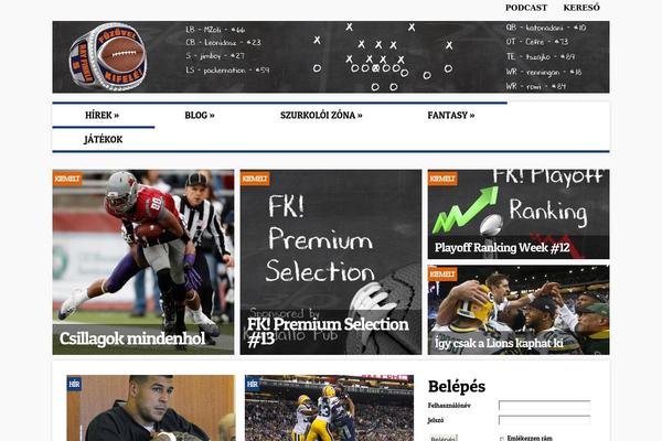 Site using Theia-post-slider plugin