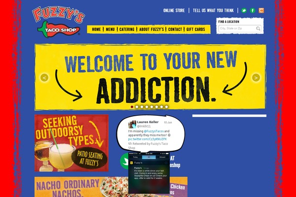 fuzzystacoshop.com site used Fuzzys