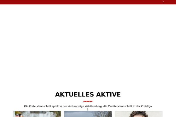Site using Ditty News Ticker plugin