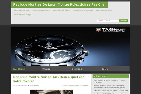zAlive theme site design template sample