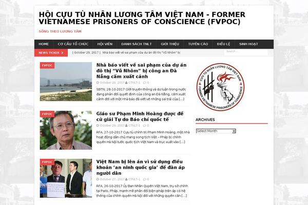 MH Magazine theme site design template sample