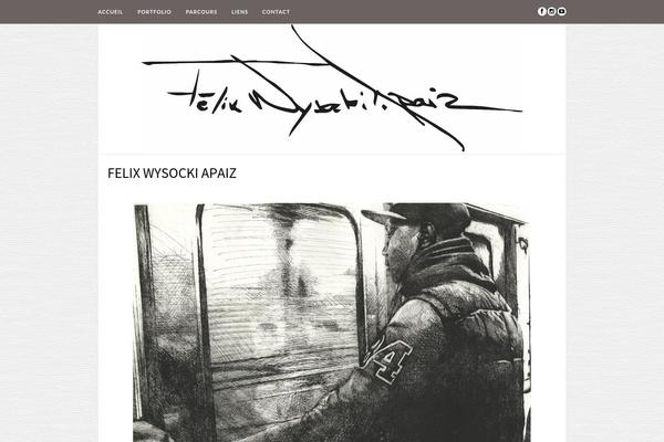 Hickory theme site design template sample