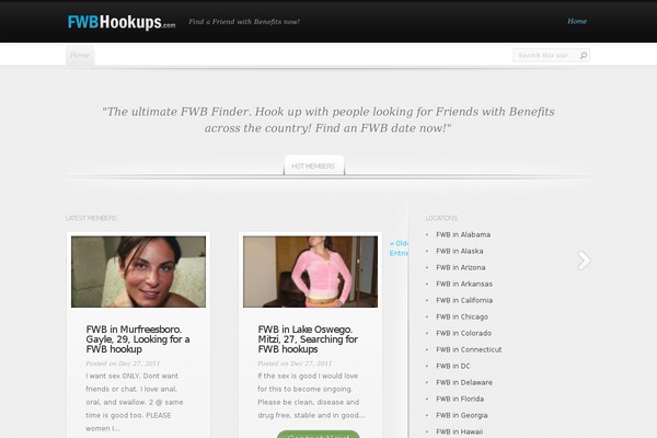 InReview theme site design template sample