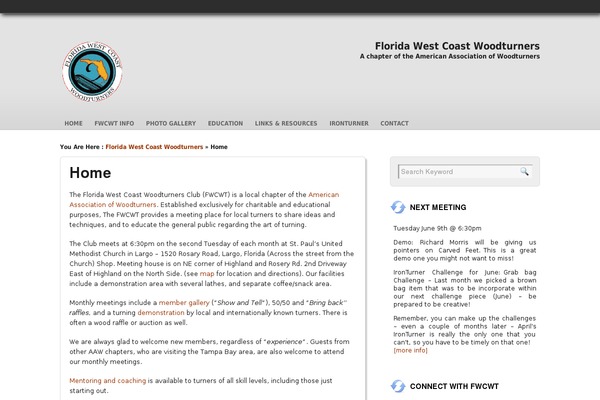 Site using Brainbits Flickr Gallery plugin