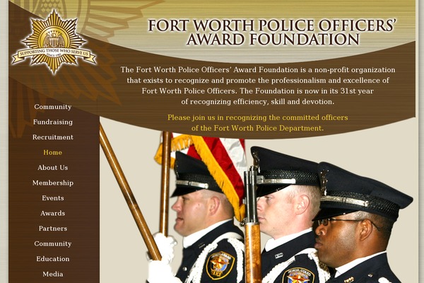 fwpoliceawards.org site used Tailfish