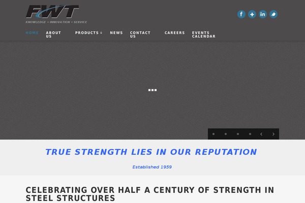 Allure theme site design template sample