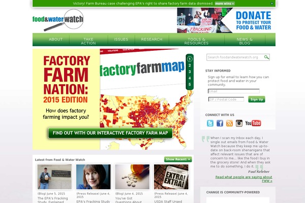 fwwatch.org site used Fww