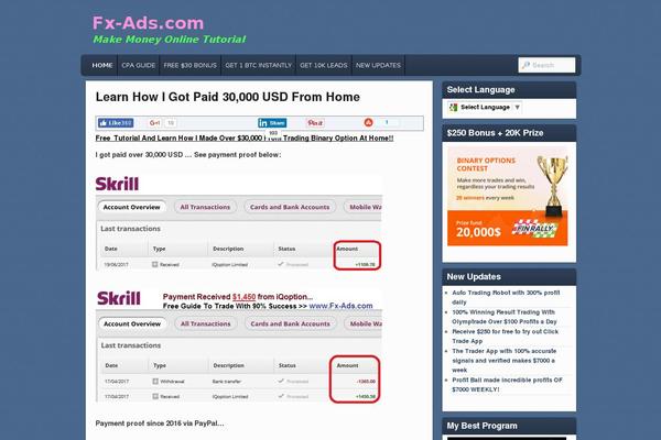 Site using Cb_goliath plugin