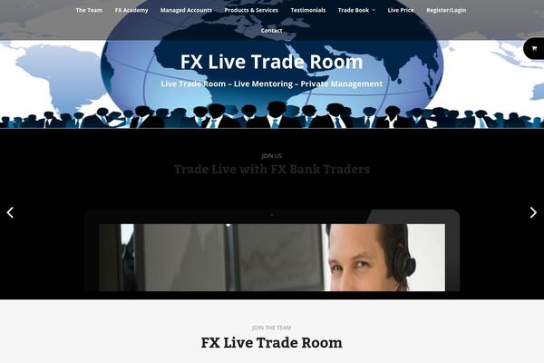 fxlivetraderoom.com site used The One Pager