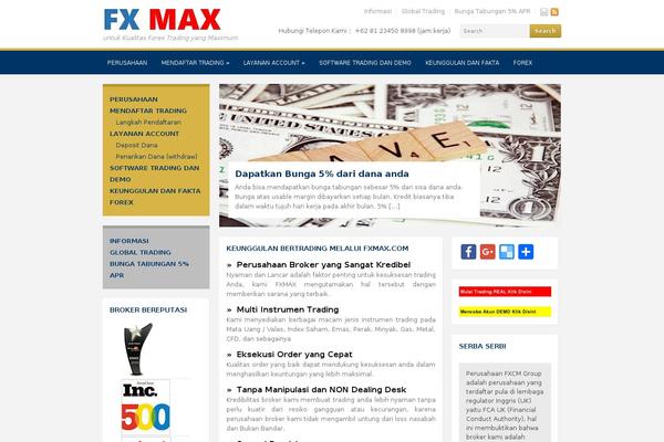 Academica Pro theme site design template sample
