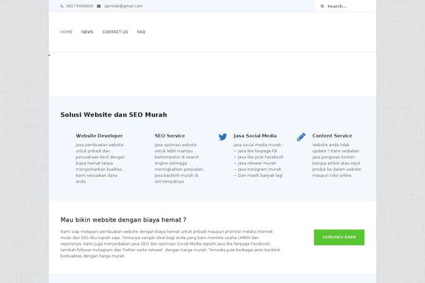 Site using Fluid Responsive Slideshow plugin