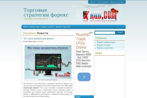 Default theme site design template sample