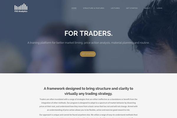 Site using Grimlock-animate plugin