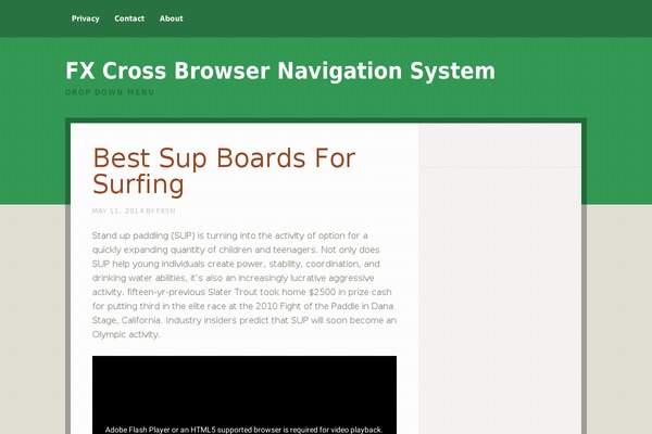 Going Green Pro theme site design template sample