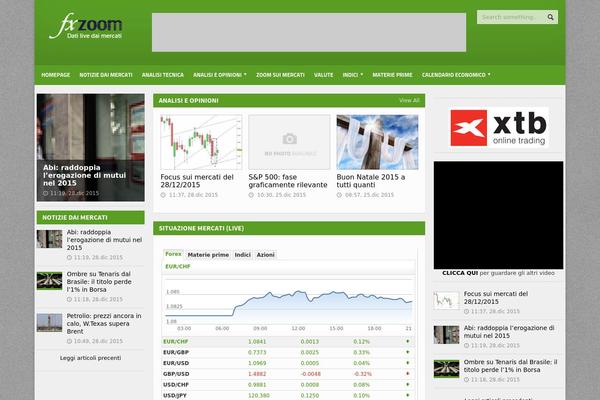 Allegro theme site design template sample