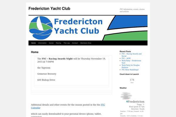 Site using Beautiful Yahoo Weather plugin
