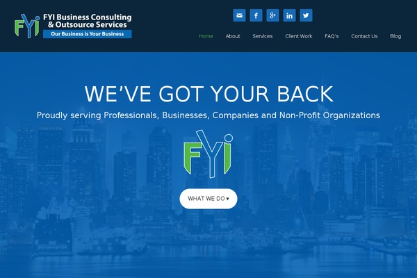 consultant theme site design template sample