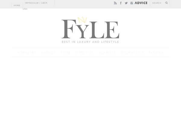 The Voux theme site design template sample