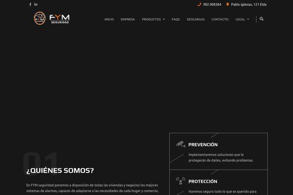 The-guard theme site design template sample